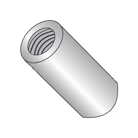 Round Standoffs, #4-40 Thrd Sz, 3/4 In Bd L, 18-8 Stainless Steel Plain, 3/16 In OD